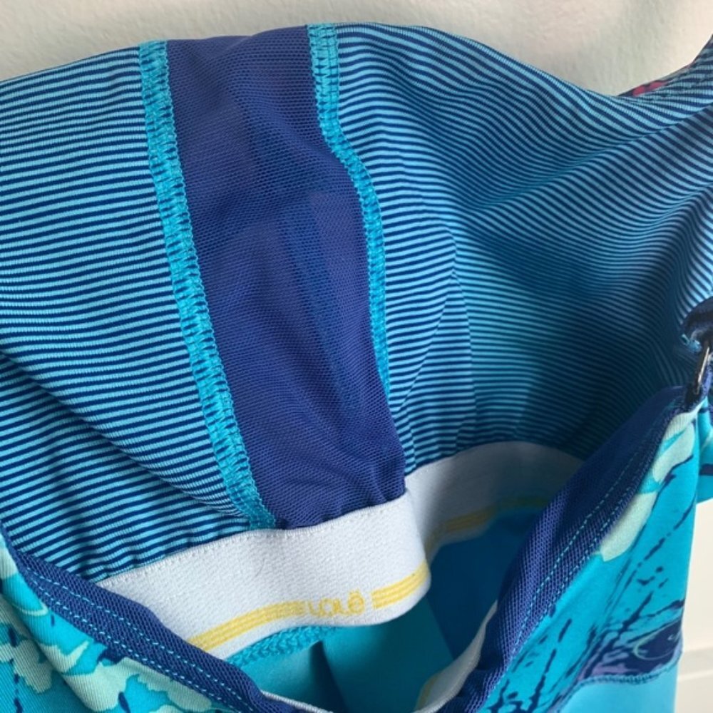 LOLE Turquoise & Multicolor Quick Dry Tank Top - Picture 7 of 9